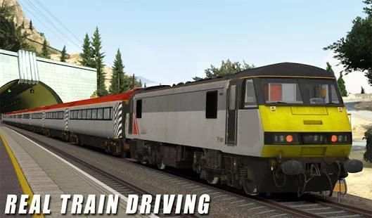 Euro Train Simulator Rail Driving 3D स्क्रीनशॉट 3