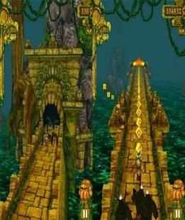 Temple hero run game स्क्रीनशॉट 1