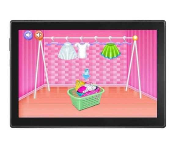 Cleaning Home Princess - girls games screenshot 2