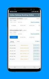 IRCTC Train Reservation Online - Book Your Train स्क्रीनशॉट 3