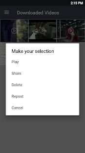 Plus Video Downloader For Facebook स्क्रीनशॉट 1