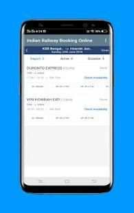 IRCTC Train Reservation Online - Book Your Train स्क्रीनशॉट 5