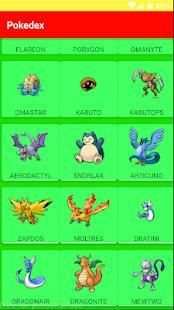 Pokédex - Lista Pokemon! screenshot 1