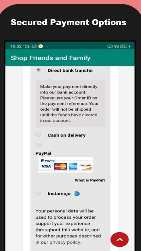 Shop Friends and Family F&F screenshot 1