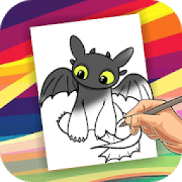 ikon How To Draw How To Train Your Dragon