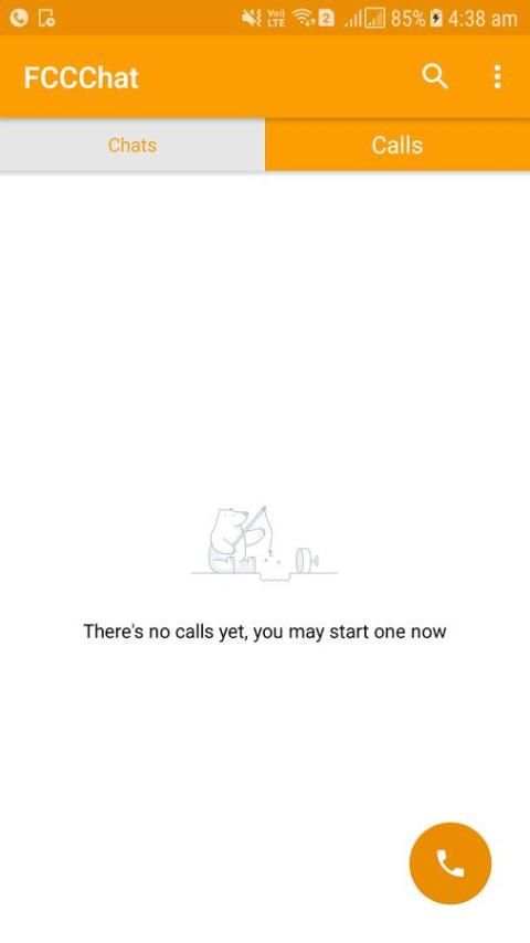 FCCChat Messenger स्क्रीनशॉट 1