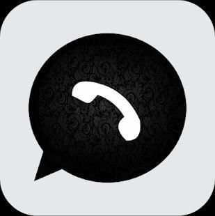 whatapp theme black new 2018 for android screenshot 5