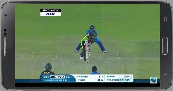 Cricket Tv HD - Live Sports Streaming स्क्रीनशॉट 1