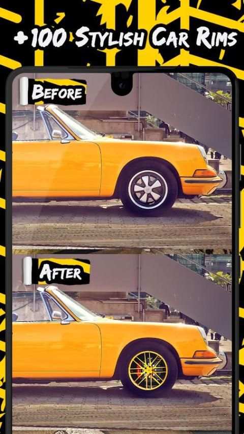 Stylish Car Rims Photo Editor screenshot 3