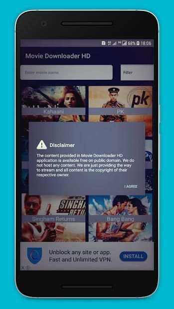 Movie Downloader HD screenshot 3
