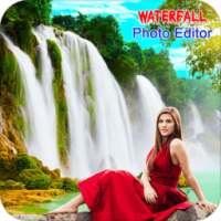 Waterfall Photo Editor : Water Photo Frame