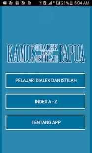 Kamus Papua - Offline screenshot 2