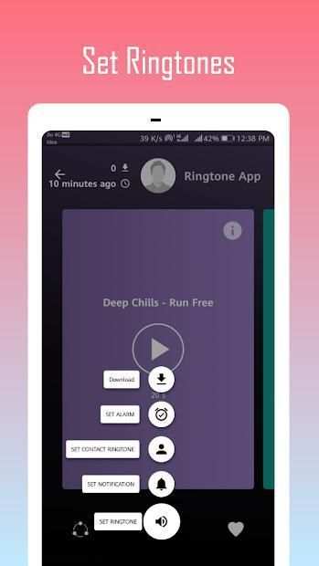 Pie Ringtone App screenshot 5