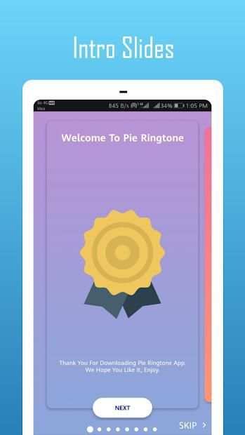 Pie Ringtone App स्क्रीनशॉट 8