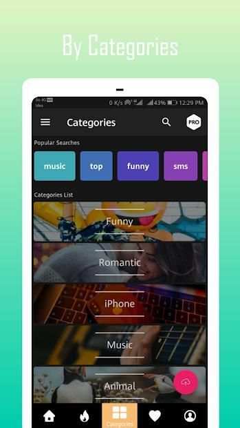 Pie Ringtone App स्क्रीनशॉट 6