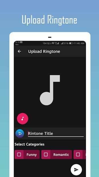 Pie Ringtone App स्क्रीनशॉट 2
