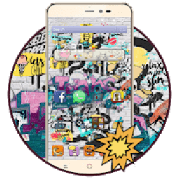 Cool Graffiti Colorful Cartoon theme icon