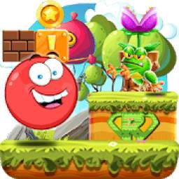 Super Red Ball: Red Ball in the Jungle Adventures