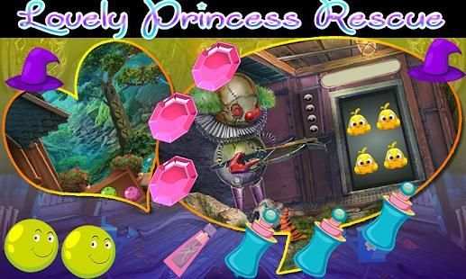 Best Escape Games 36 Lovely Princess Rescue Game screenshot 1
