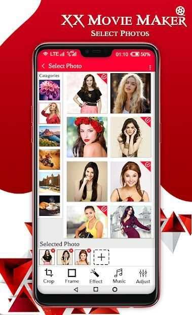 XX Movie Maker : XX Photo Video Maker स्क्रीनशॉट 6