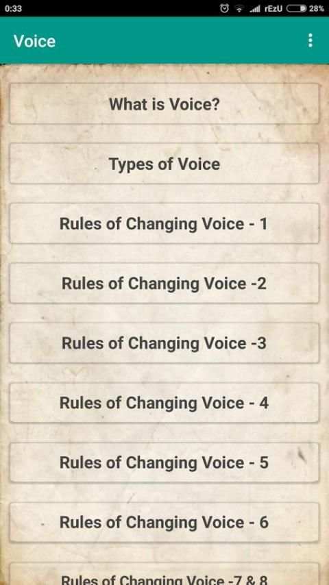 Voice English Grammar Active To Passive screenshot 6