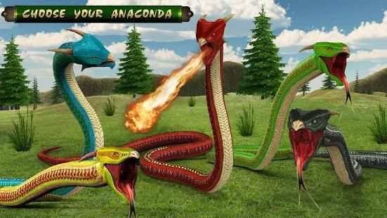 Anaconda Simulator 2018 - Animal Hunting Games screenshot 9