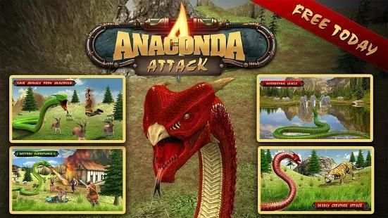 Anaconda Simulator 2018 - Animal Hunting Games screenshot 8