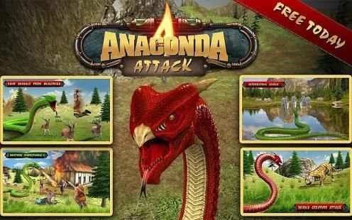 Anaconda Simulator 2018 - Animal Hunting Games screenshot 1