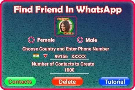 Friend Search for WhatsApp: Girlfriend Search screenshot 4