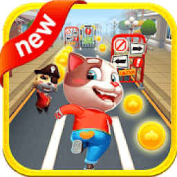 Talking Cat Run: Pet Runner - बिल्ली भागो आइकन