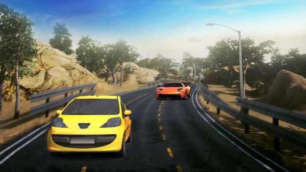 Traffic Car Highway Racing Simulator 3D screenshot 2