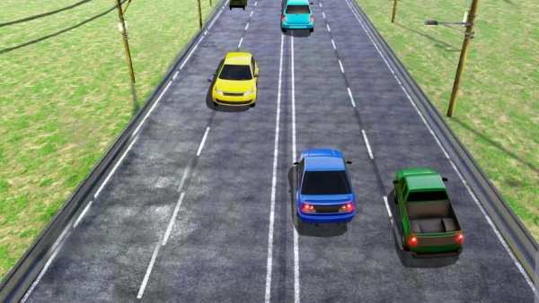 Traffic Car Highway Racing Simulator 3D स्क्रीनशॉट 6