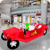 Shopping Mall Taxi: Drive Thru Supermarket 3D Game logo