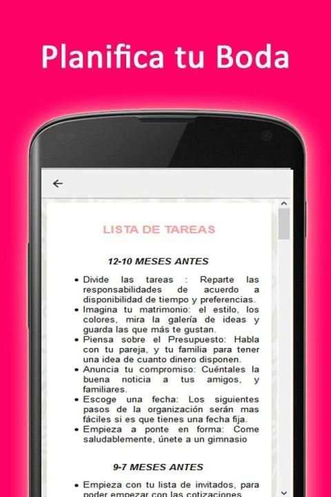 Planifica tu Boda screenshot 5