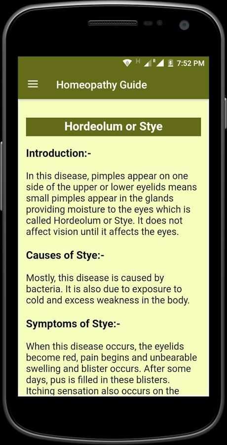 Homeopathy Guide screenshot 3