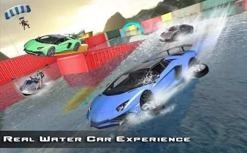 Water Surfer Car : Floating Car Driver Racing Game screenshot 6