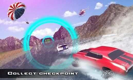 Water Surfer Car : Floating Car Driver Racing Game स्क्रीनशॉट 14
