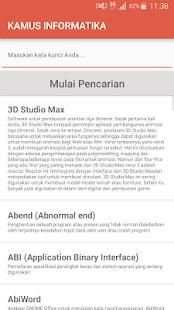 KAMUS INFORMATIKA screenshot 4