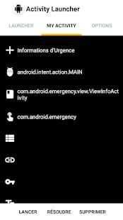 Activity Launcher screenshot 1