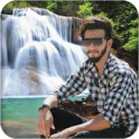 Waterfall Photo Editor Water Photo Frame