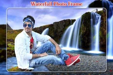 Waterfall Photo Editor Water Photo Frame screenshot 1