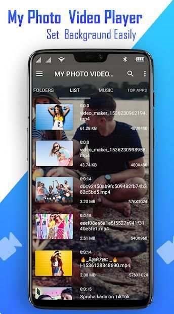 My Photo Video Player - Full HD Video Player स्क्रीनशॉट 2