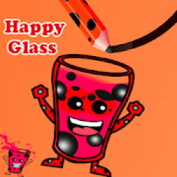 ikon Make Happy Glass Ladybug By Draw lines