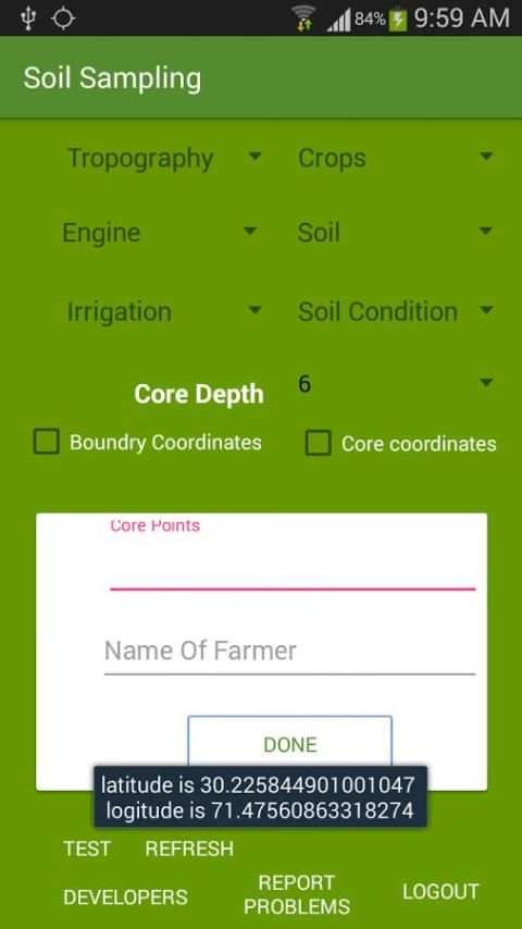 Soil Sampling screenshot 3