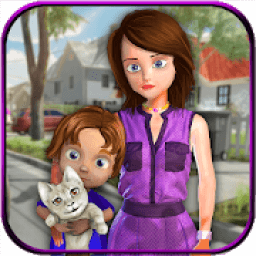 ikon Virtual Family Cat Adventure Family Mom Simulator