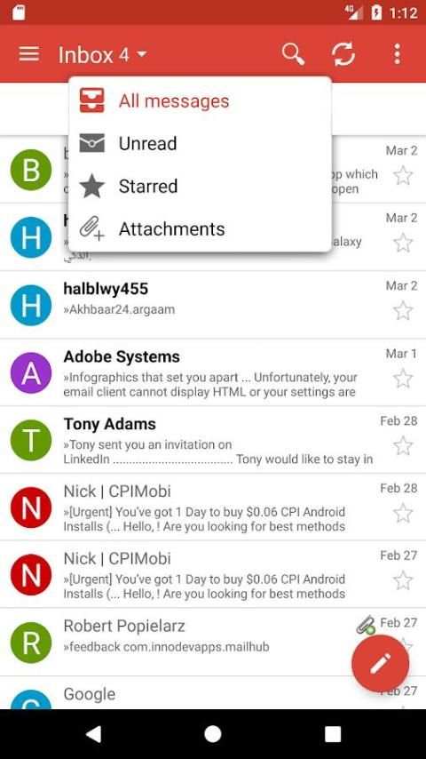 Email for Gmail - Google App screenshot 5