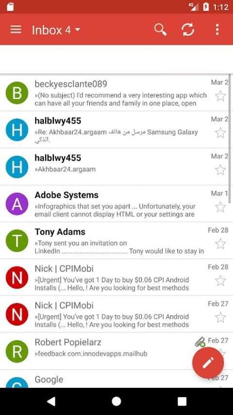 Email for Gmail - Google App screenshot 6