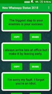 New WhatsApp Status 2018 screenshot 5