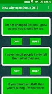 New WhatsApp Status 2018 screenshot 6