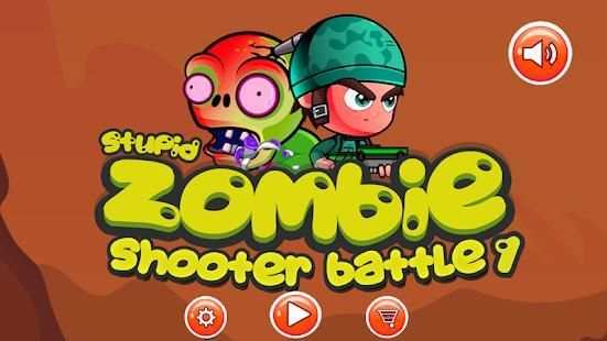 Stupid Zombie Shooter Battle 1 screenshot 7